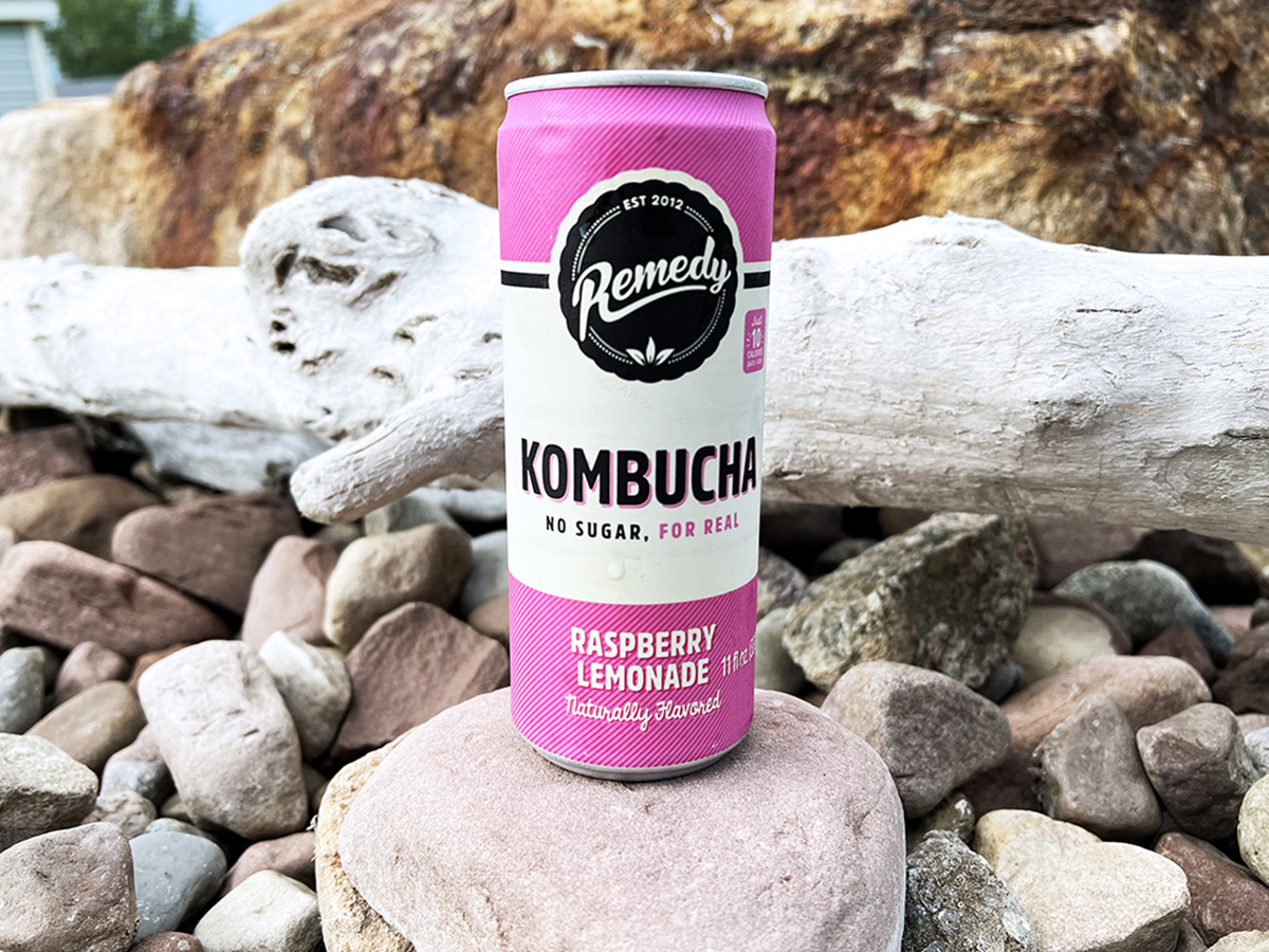 Remedy Kombucha Raspberry Lemonade